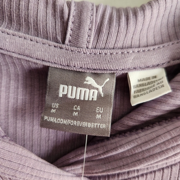 Puma Women's Lavender Hoodie - Picture 3 of 6